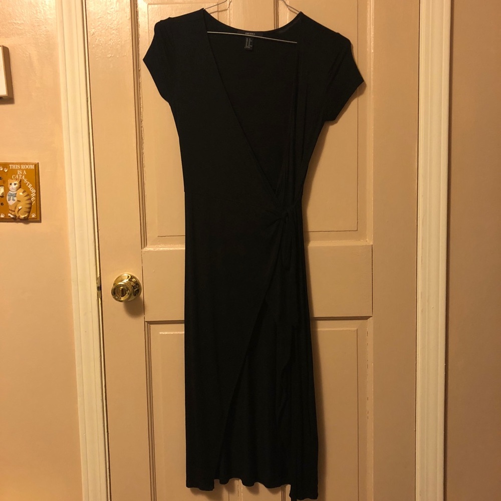 black dress